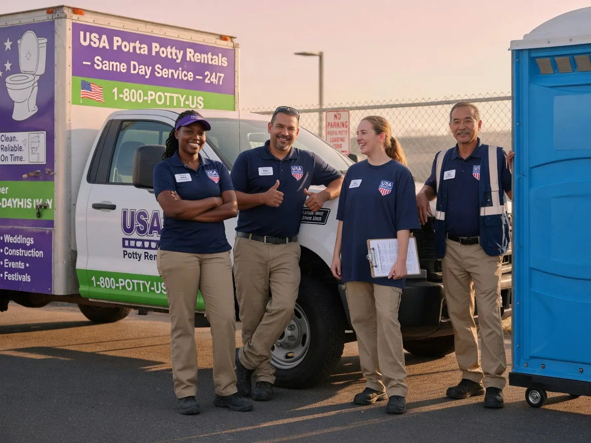Porta Potty Rental company in Staples, TX